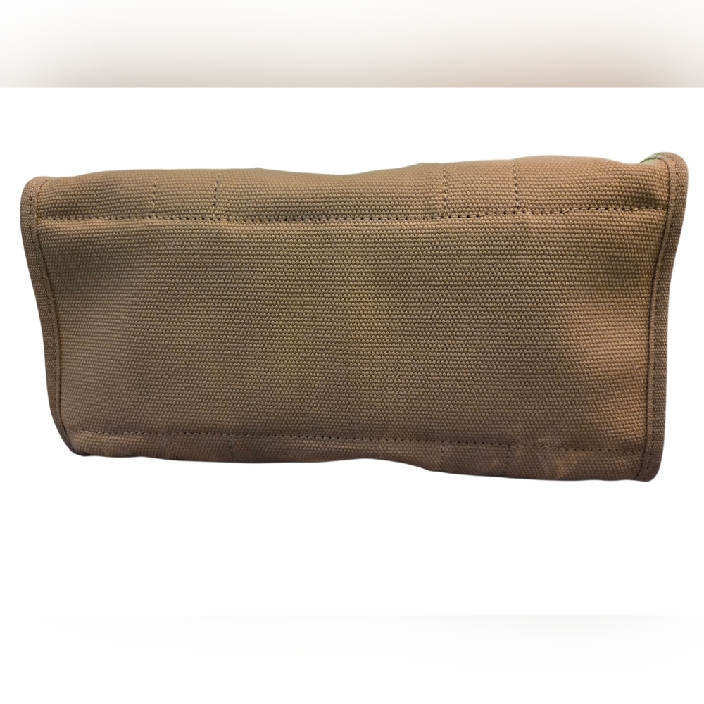 SOLD  NEW Cargo Tote 26 Canvas Bag With Rainbow Embroidery. Pride Trendy Chic - Picture 14 of 14